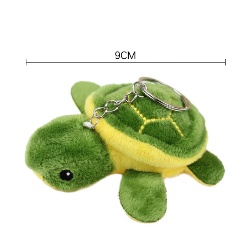 Cartoon Sea Turtle Plush Toy Keychain