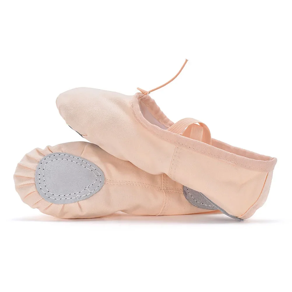 1 Paar Meisjes Ballet Schoenen Canvas Zachte Zool Ballerina Ballet Dans Slippers Kinderen Praktijk Ballerina Schoenen Vrouw Dansschoenen