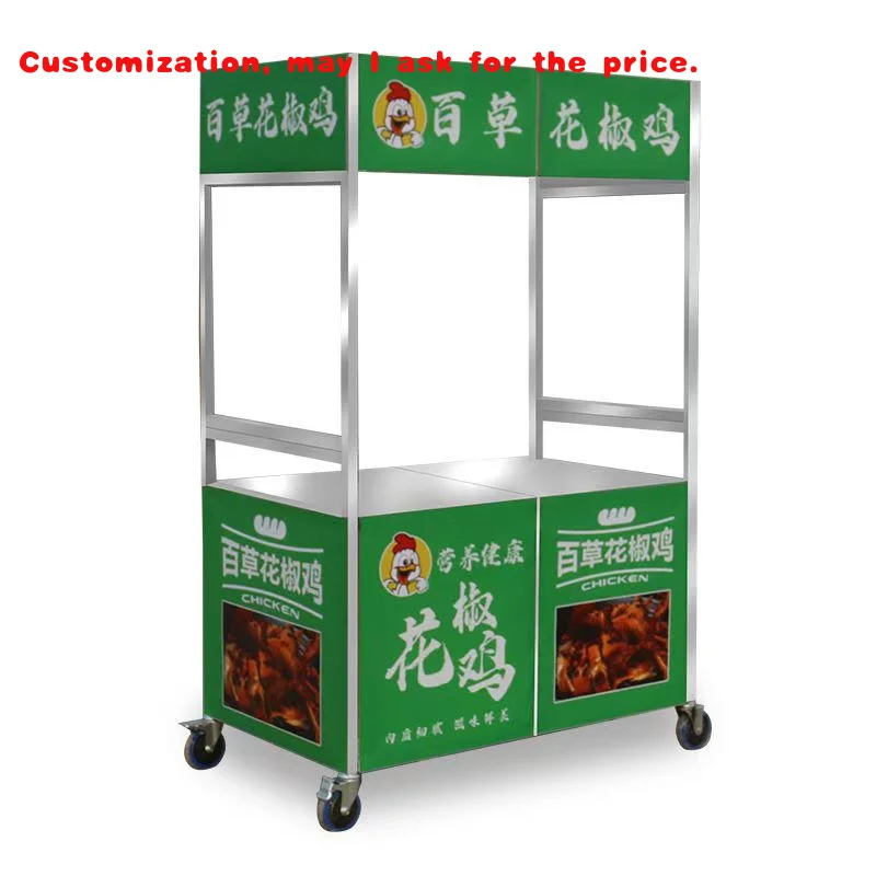 

custom.Heavy-Duty Stainless Steel Trolley Cart Anti-Corrosion Foldable Platform Delivery New Condition