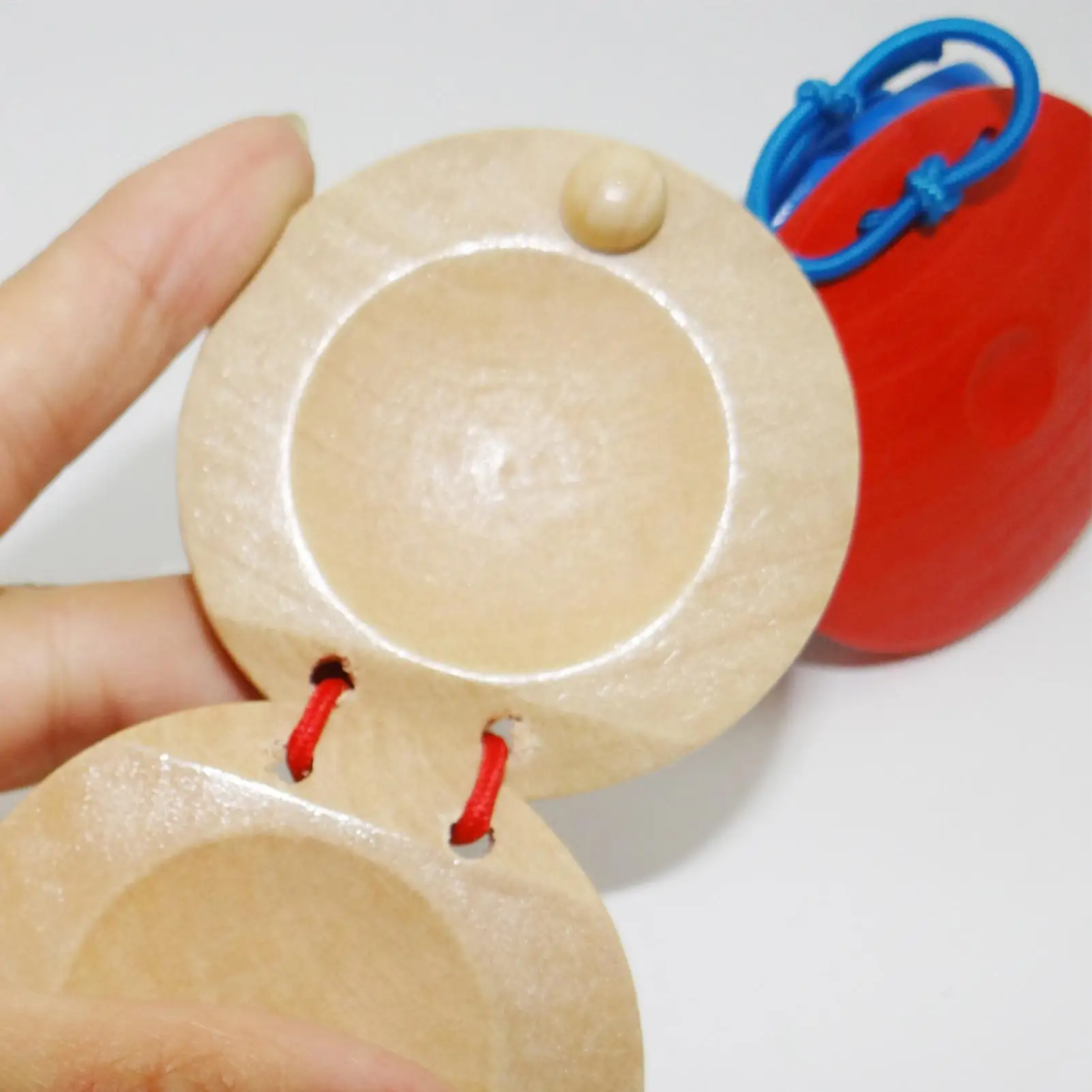Hand Castanet Wooden Castanet Castanet Funny Finger Castanets Hand Musical Instruments for Boys Girls Kids