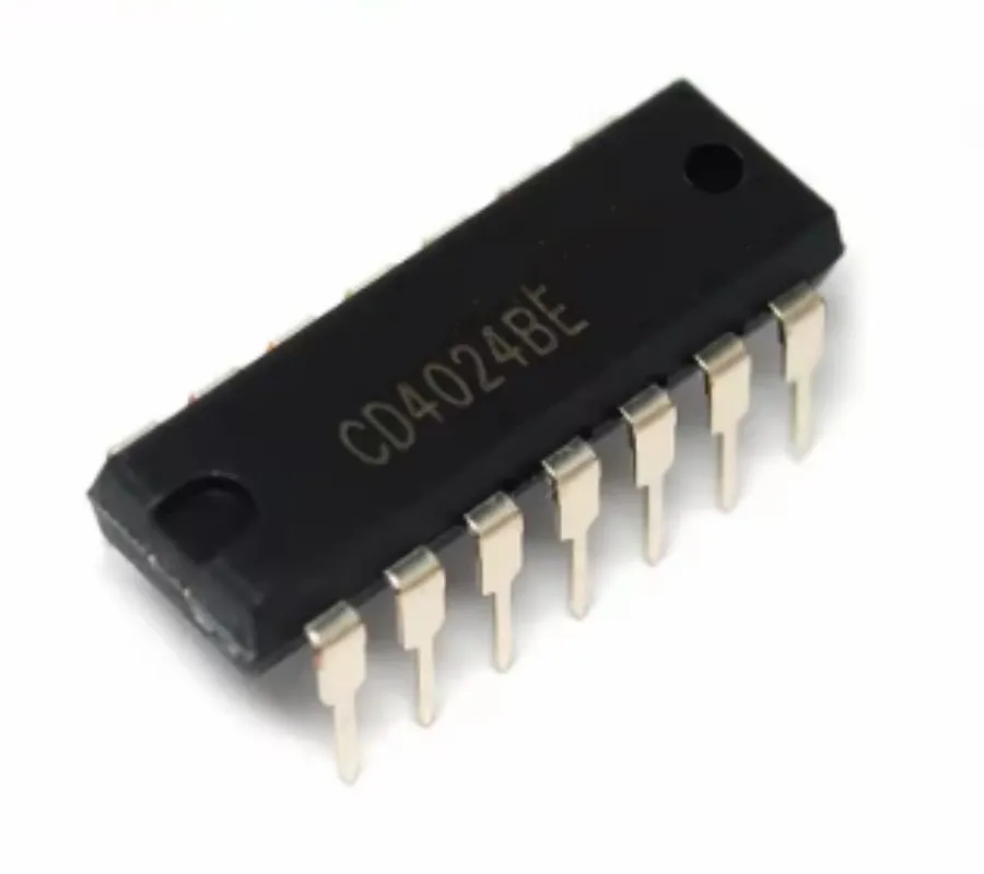 100pcs/lot CD4024BE CD4024  DIP-14   New original