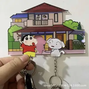 ديزني ميكي ميني الاكريليك زوجين سلسلة المفاتيح ، دمية الكرتون أنيمي ، مغناطيس الثلاجة الإبداعية ، حقيبة قلادة ، هدية الديكور ، Kawaii أفضل 10 مغناطيس ثلاجة ديزني مبيع - رقم 9