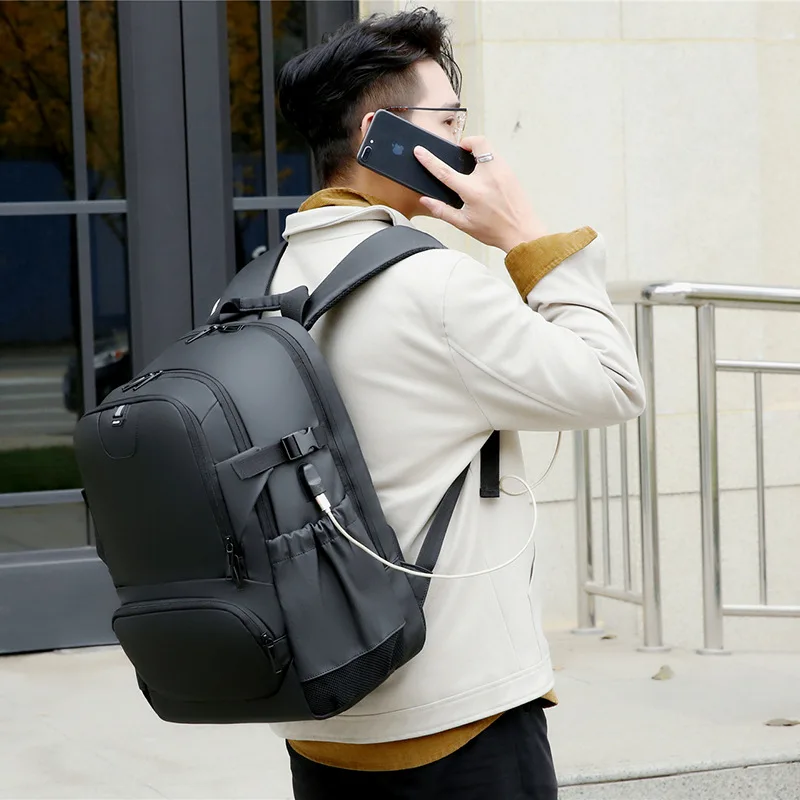 Laptop Bag Travel Backpack USB Charging Men Women Water Proof Rucksack College Student Shoulder Orthopedic Bags Mochilas Hombre