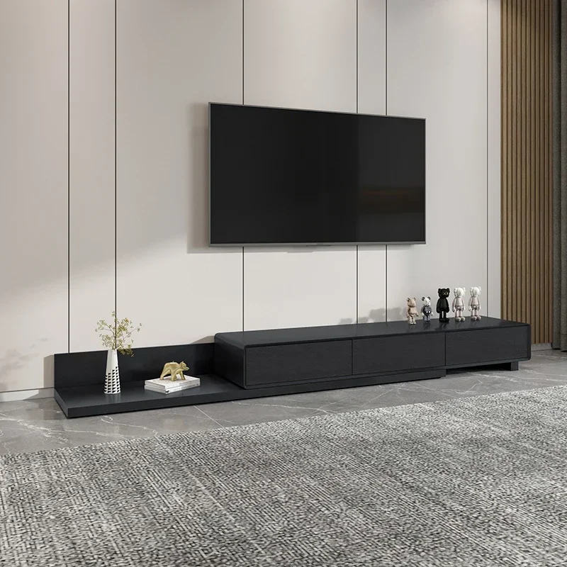 

Mobile Living Room Wooden Pedestal Furniture Aesthetic Modern Decoration Console Industrial Corner Mueble Para Tv Stand TV