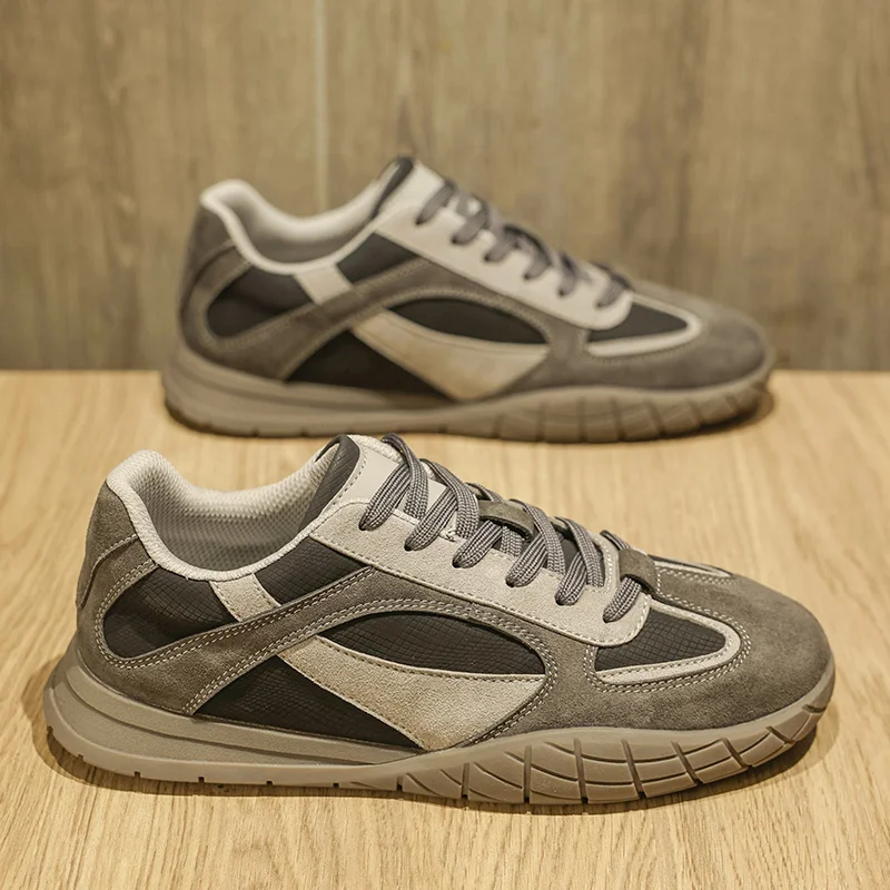 

2025 Spring New Rubber-Plastic Sole Casual Board Sneakers for Outdoor Sports - Comfortable, Soft, Slip-Resistant, Durable, and T