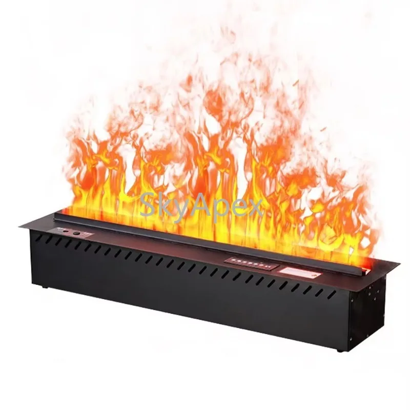 

201 Stainless Steel Aromatherapy Humidifier Large Mist Flame Light Essential Oil Diffuser Home Use Stable Quiet Auto Shut Off