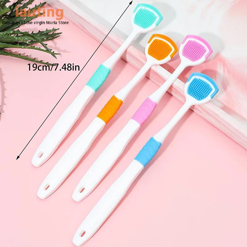 

5Pcs Tongue Scraper, Reduce Bad Breath For Oral Care, Tongue Cleaners,Tongue Cleaning Tools For Adults