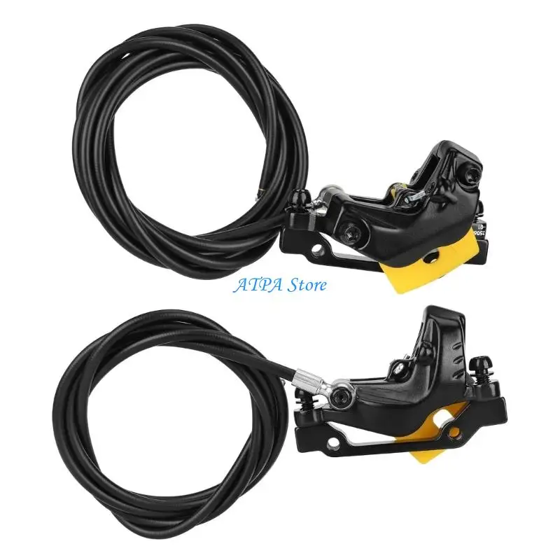 

U13C Universal Electric Bike Braking Hose 4 Piston Caliper Construction Strong Weather Performances for KuKirin G4Max