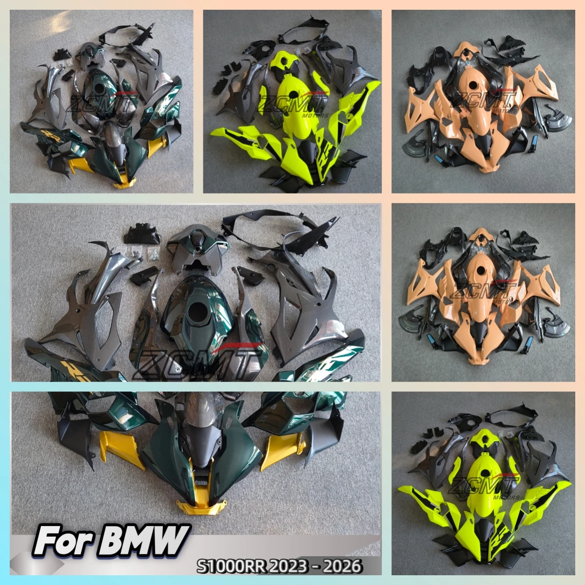 For BMW S1000RR 2025 2023-2024 2026 Fairing Motorcycle Set Body Kit Decoration Plastic Guard Plate Accessories Shell Injection