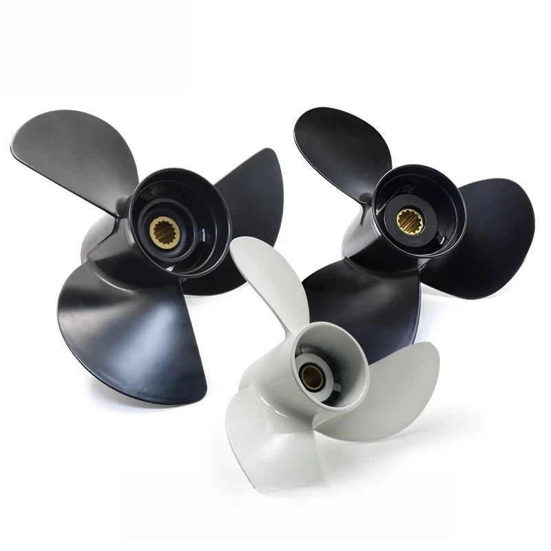 Propeller is suitable for outboard machine High strength aluminum alloy marine propeller pendulum blade