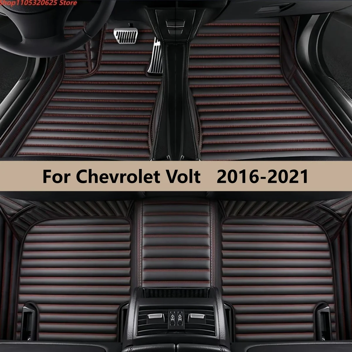 

Car Floor Mats For Chevrolet Volt 2016 2017 2018 2019 2020 2021 Interior Details Accessories Artificial Leather
