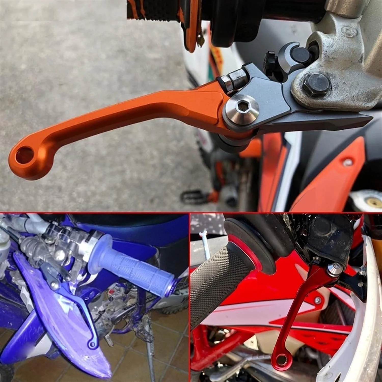 Untuk Husqvarna FE250 FE350 FE450 FE501 14 15 16 Pegangan Olahraga Pivot Silang Tuas Rem Kopling Lipat Lipat CRF250R 2004-2006