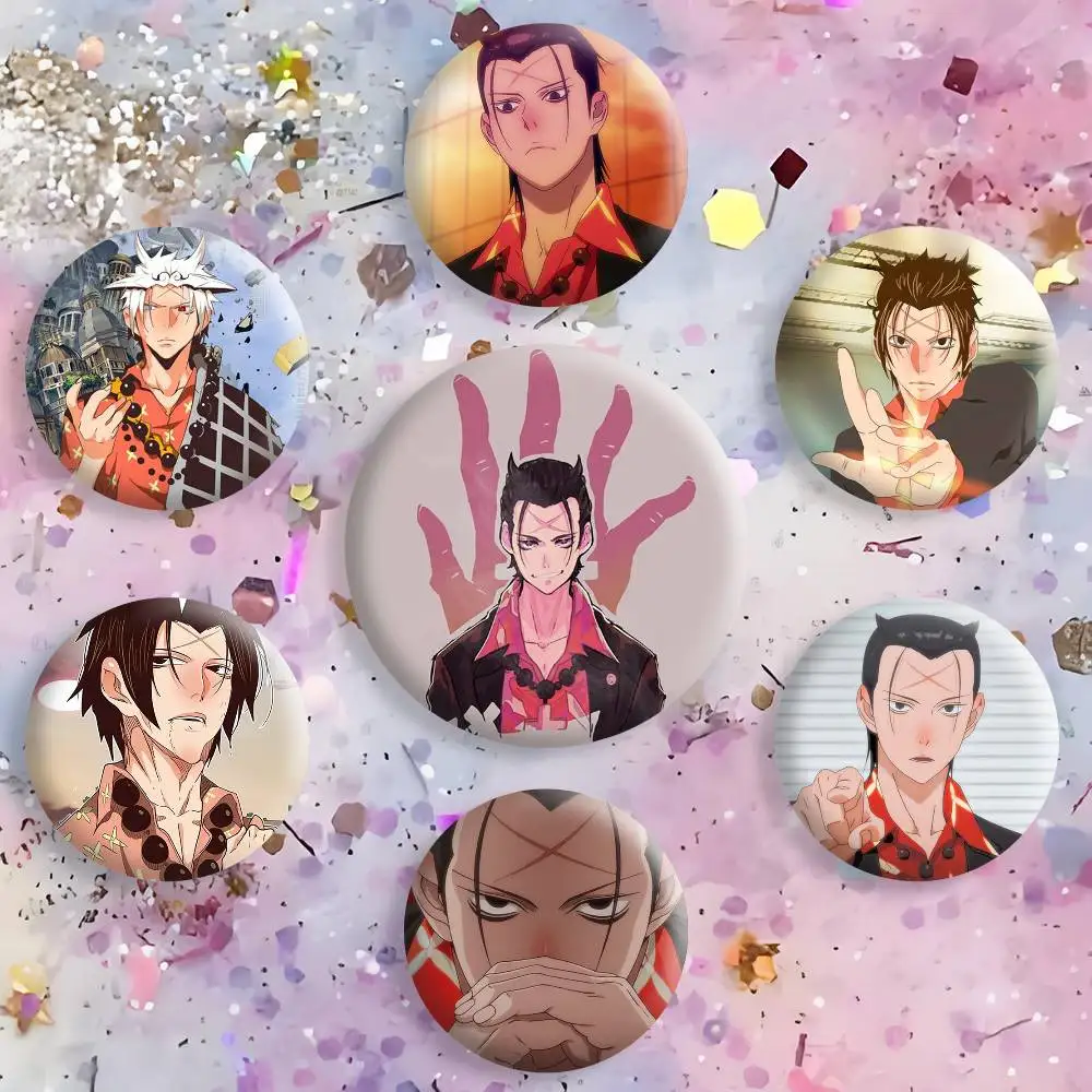 

P-Park Mujin T-The God of High School Badges Creative Tinplate Button PinsBrooch Badge Clothes Backpack
