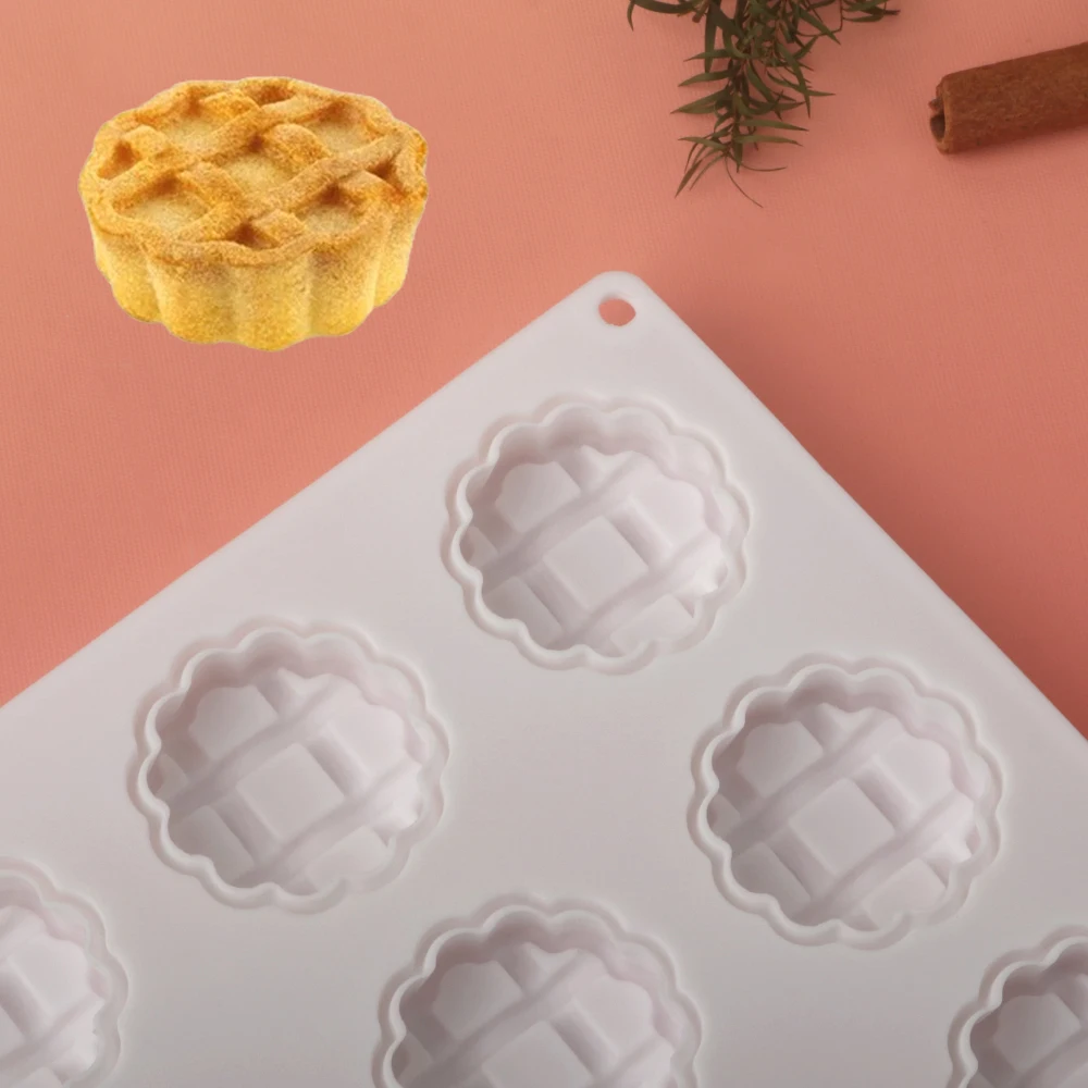 15-خلية دائرية تورتة قالب الكعكة الغذاء الصف سيليكون قالب الكعكة قالب الشوكولاته قالب البسكويت أدوات المطبخ الحلوى الخبز