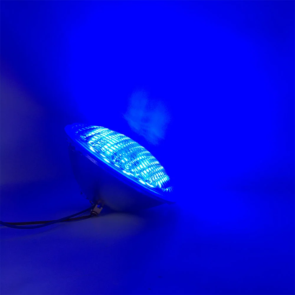 

PAR 56 LED Swimming Pool Lights 24W 36W 48W 60W 72W 12V Piscina Glass RGBW Colorful IP68 Warm White Blue Pure White