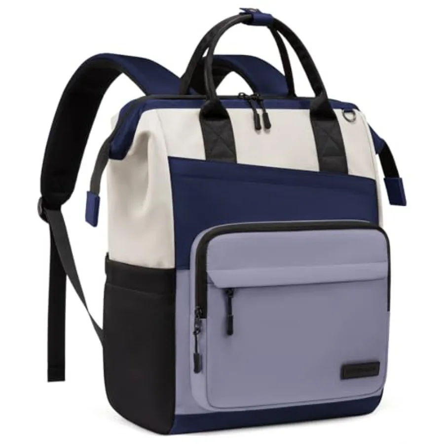 

Laptop Backpack for Women Travel Backpack for Work College Business Water Resistant Teacher Nurse Bag with Large Capacity Schoo