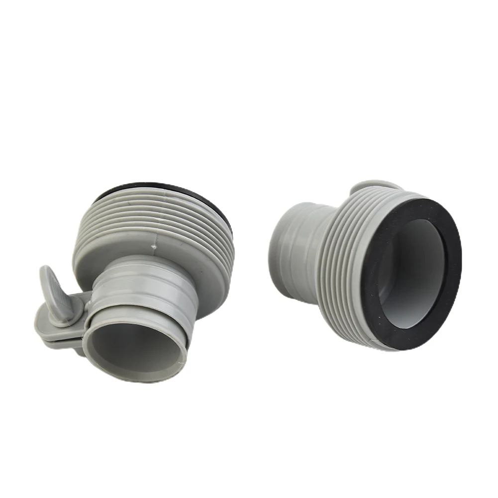 Practical Protable Useful Adapters Hose Fitting Conversion Parts Pool Pump Replacement 1.25in To 1.5in B Practical