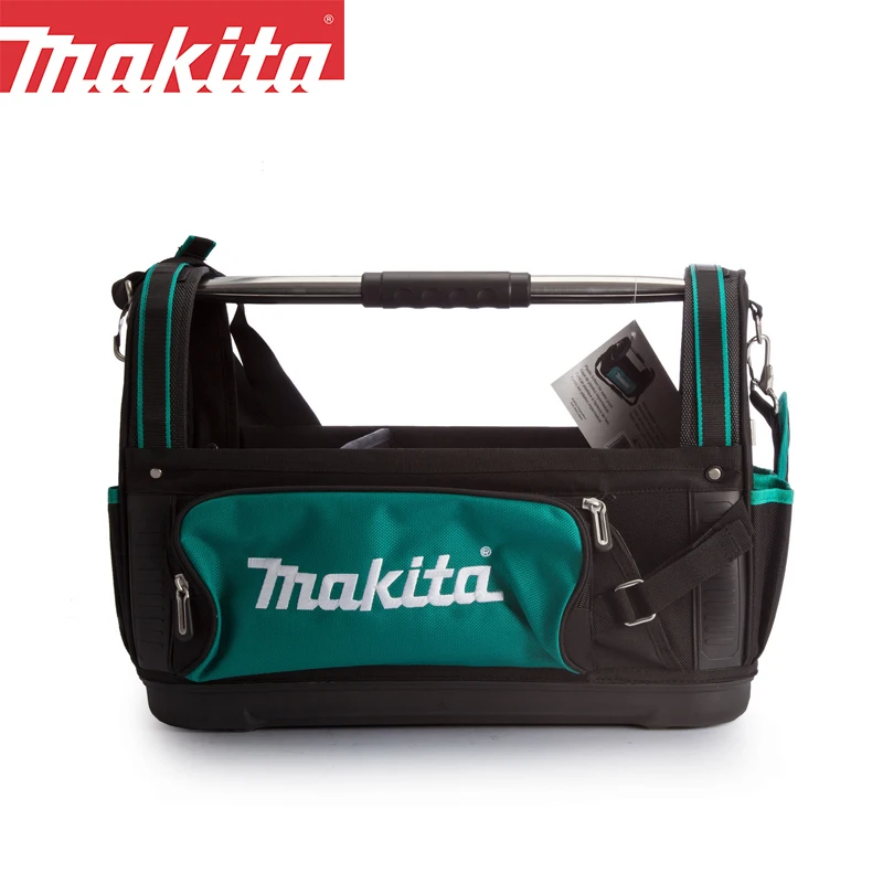 Makita-multifuncional Canvas Tool Bolsa Reforce Bolsa Portátil Tamanho Grande Heavy Open Tote Kit de Armazenamento Universal D51122