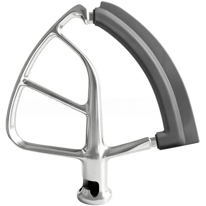 ABVG-Suitable For Kitchenaid 6-Qt Glass Bowl 6QT Glass Bowl Attachment With Single-Sided Silicone Edge