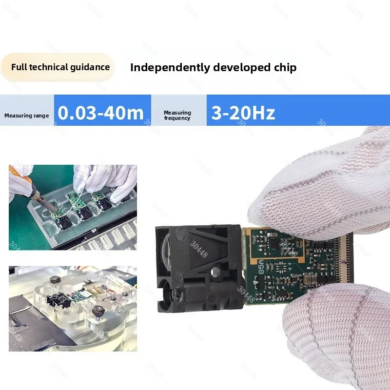 Millimeter-level high-precision laser ranging module industrial automation equipment stable and durable transmission