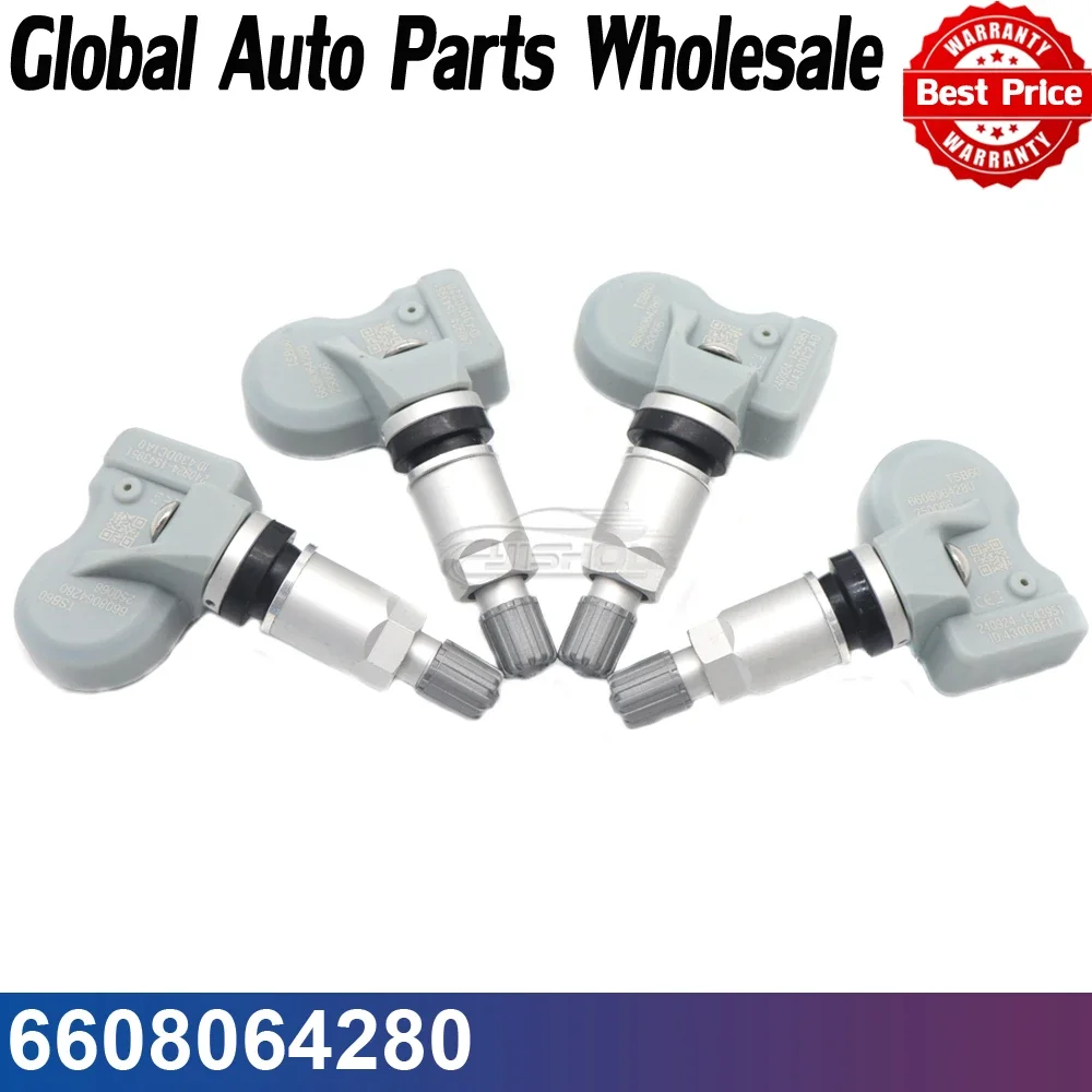 4pcs/lot 6608064280 Car TPMS Tire Pressure Sensor For Geely Atlas COOL Atlas L VX11 L Galaxy L6 L7 Preface L GE11 A G6 433MHz