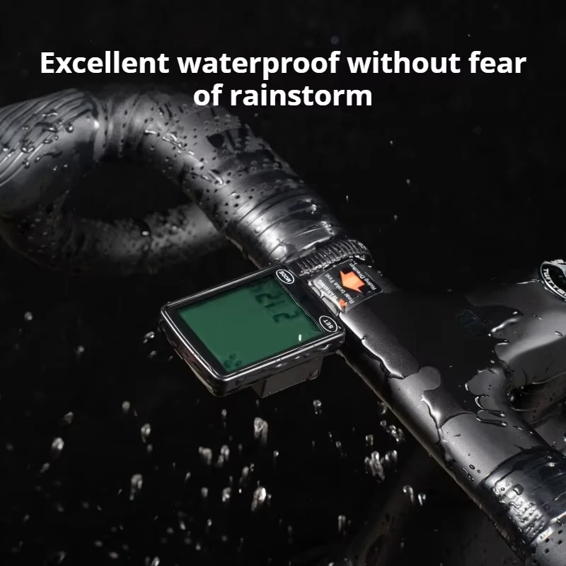 كمبيوتر دراجة بشاشة تعمل باللمس لاسلكية ، عداد السرعة للدراجة الجبلية ، مستشعر إيقاع ، نظام تحديد المواقع ، ملحقات الدراجة