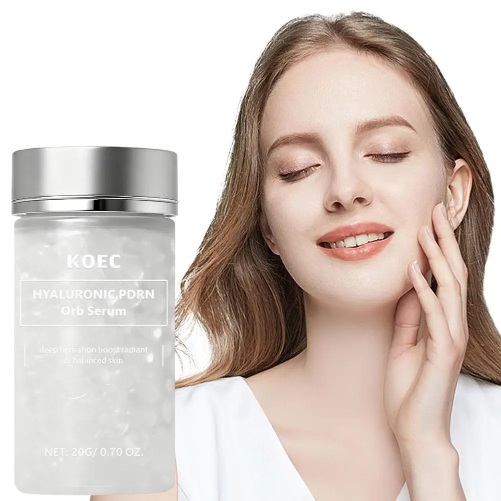 

Encapsulated Hyaluronic Acid Essence with Microspheres Lightweight Hydrating Facial Serum Non Sticky Fast Absorbing for Radiance