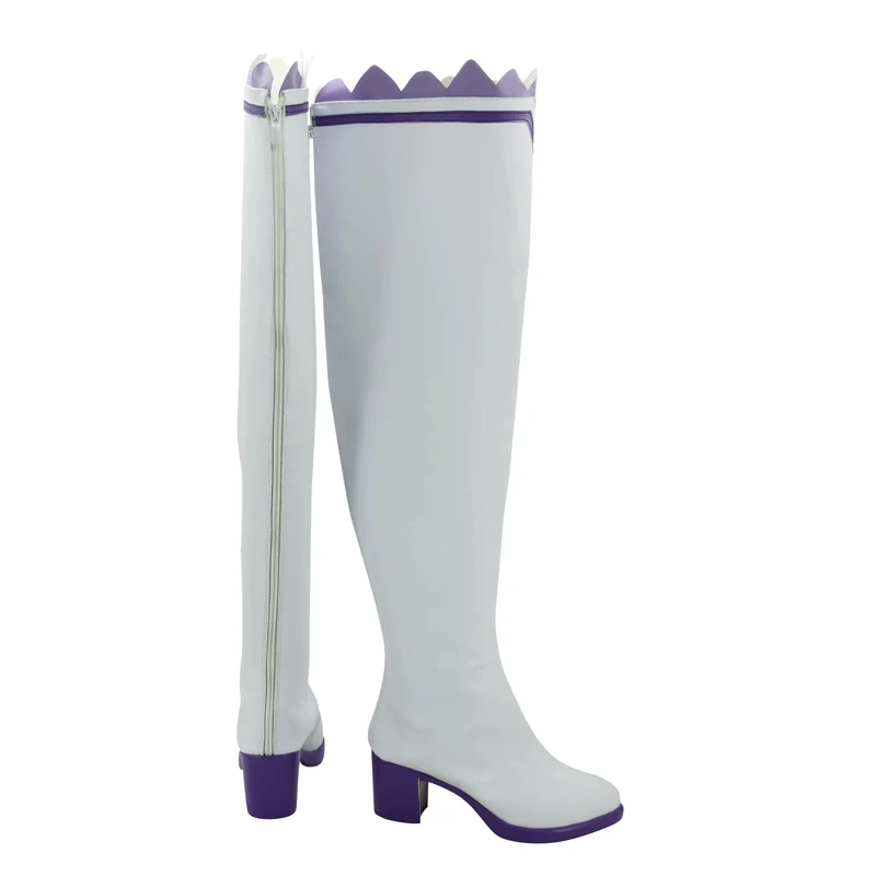 애니메이션 여성 에밀리아 코스프레 부츠 맞춤 제작 신발