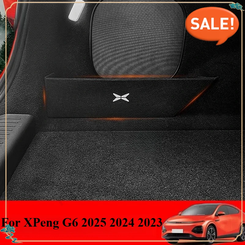 

Rear Spare Compartment Partition For XPeng G6 2025 2024 2023 Rear Trunk Storage Box Extreme Interior Modification Accessories
