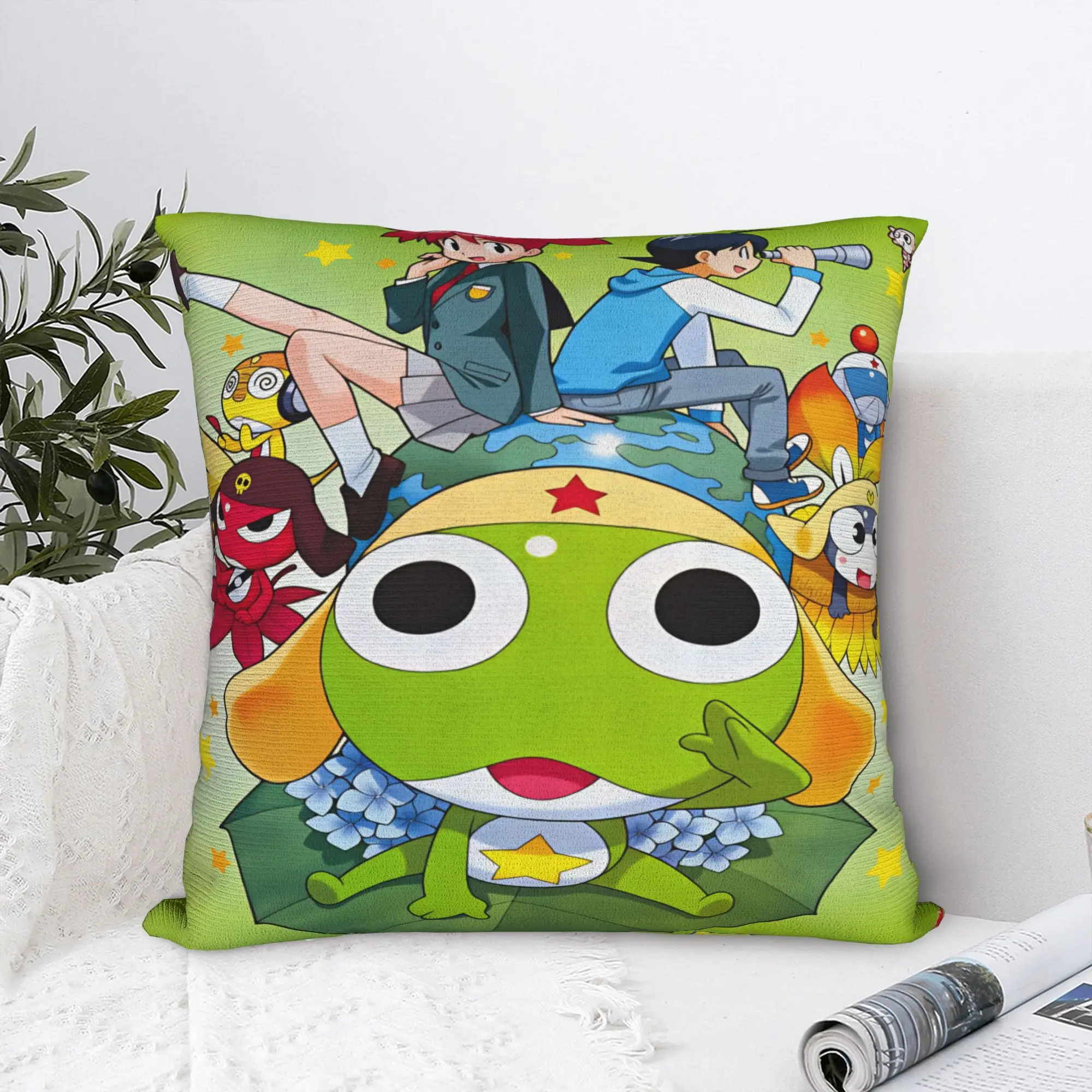 Pillow Case Keroros Giroro Comfy  Pillow Cover For Chair Sofa Home Decor Fashion Pillowcases