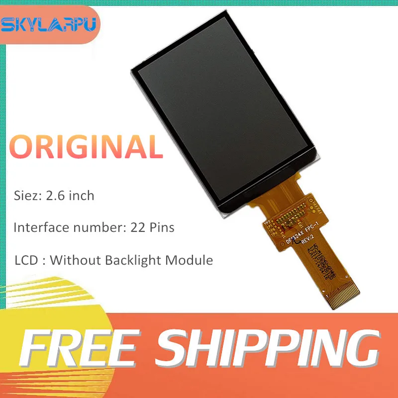 

(Without Backlight) Original 2.6" LCD Screen For GARMIN Astro 220, Astro 320 LCD Display Screen Repair Replacement Free Shipping