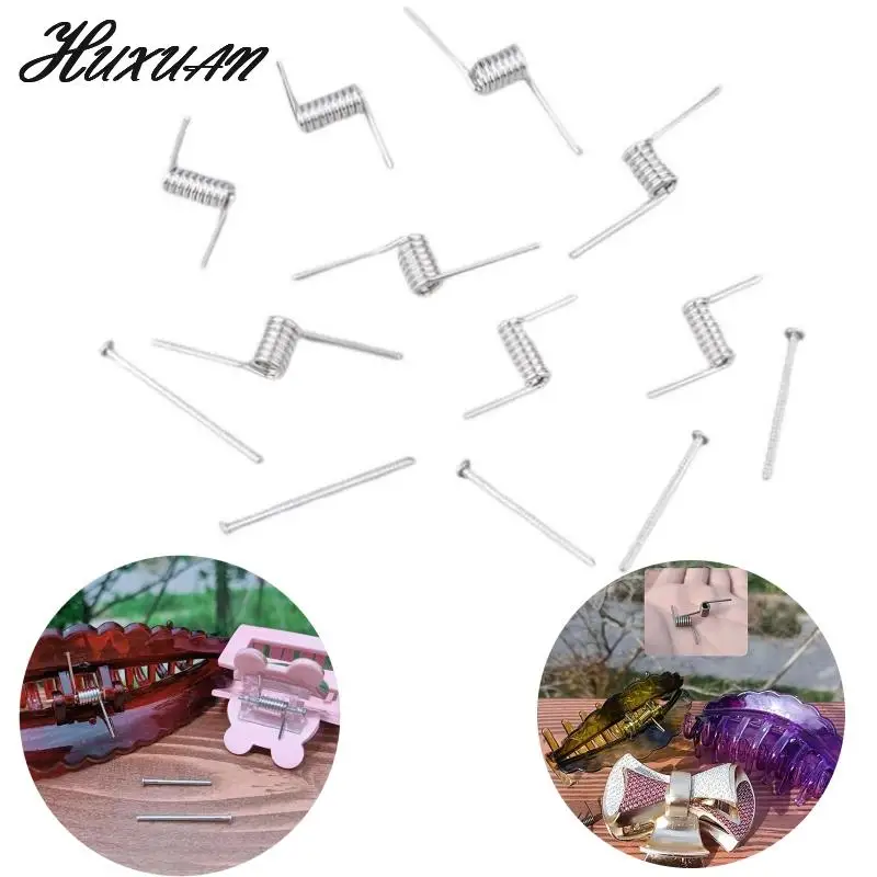 4Pcs/lot Large Hair Jaw Clips Steel Torsion Spring Women Hair Clip Special Accessories