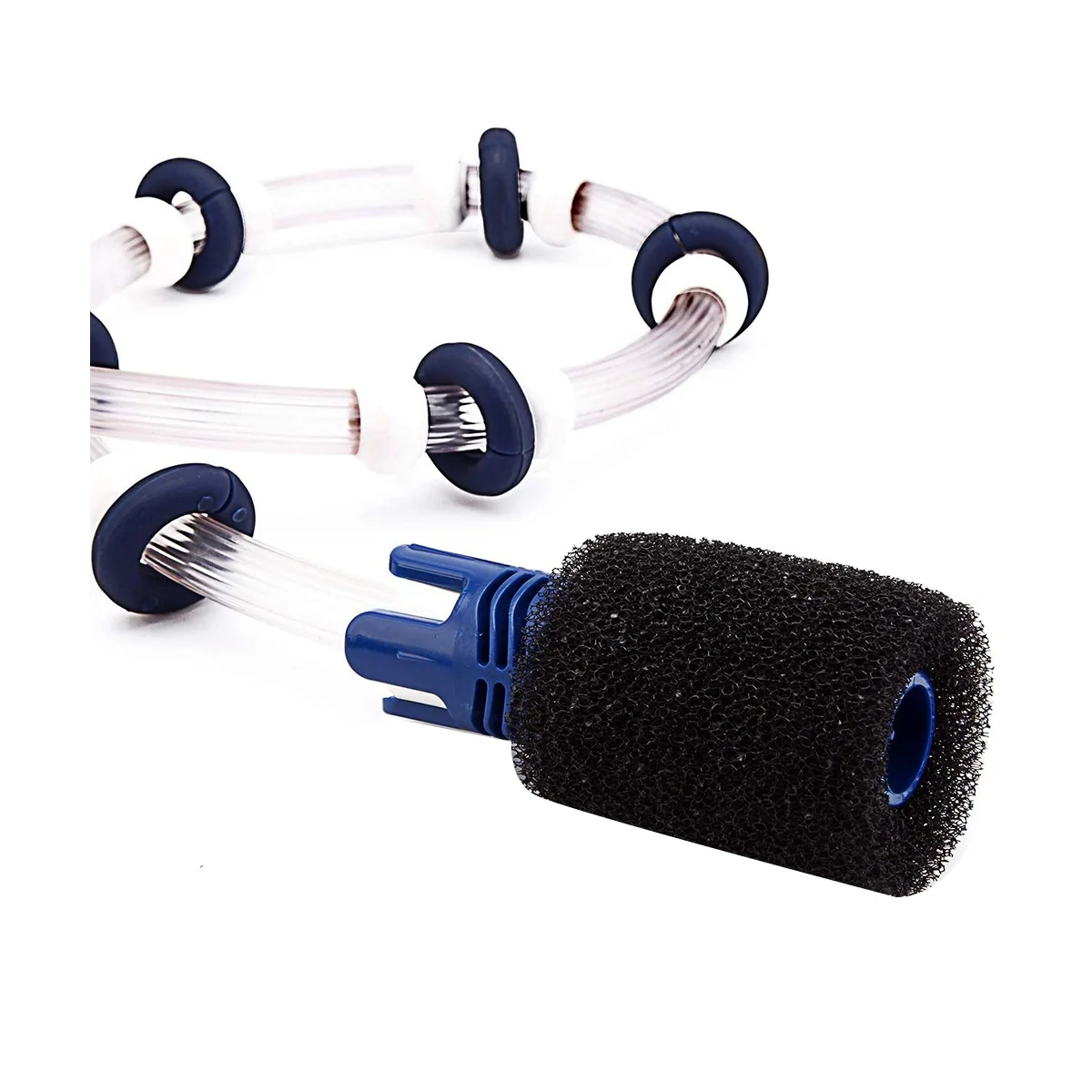 TSP10P Tail Sweep+8Pcs 9-100-3105 Sweep Hose Scrubber for Pool Cleaner Models 3900 Sport,380, 360, 280