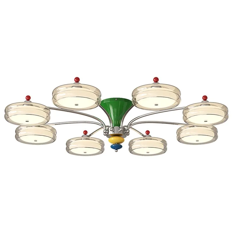 Memphis Ceiling Lights Living Room Headlights, Master Bedroom Room Lights Dining Room Lights Color Dopamine Creative Glass Lamps