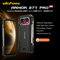 【2024 New】Ulefone Armor 27T Pro 5G Rugged Phone 10600mAh Smartphone Android 14 50MP+64MP Night Camera 6.78\