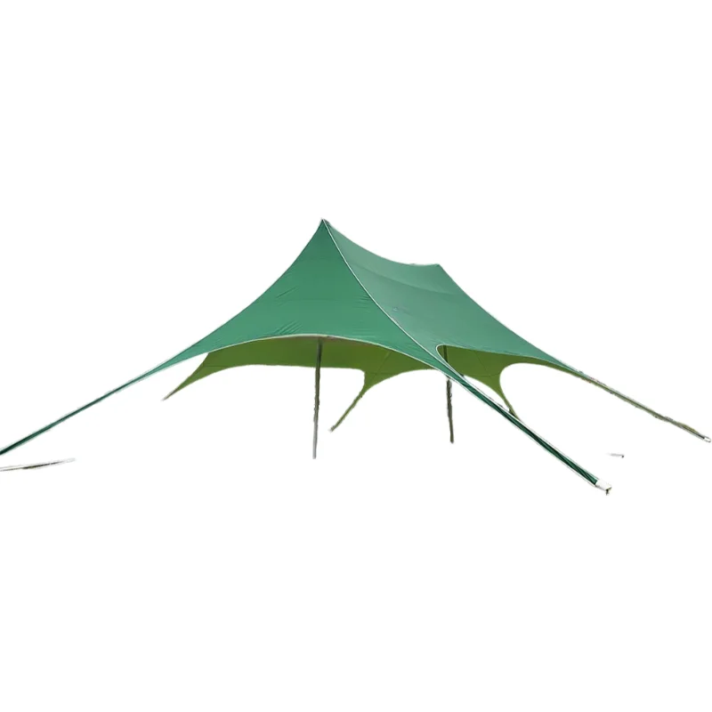 Party Outdoor Shelter Waterproof Canvas Beach Camping Shade Tent Star Awning Canopy