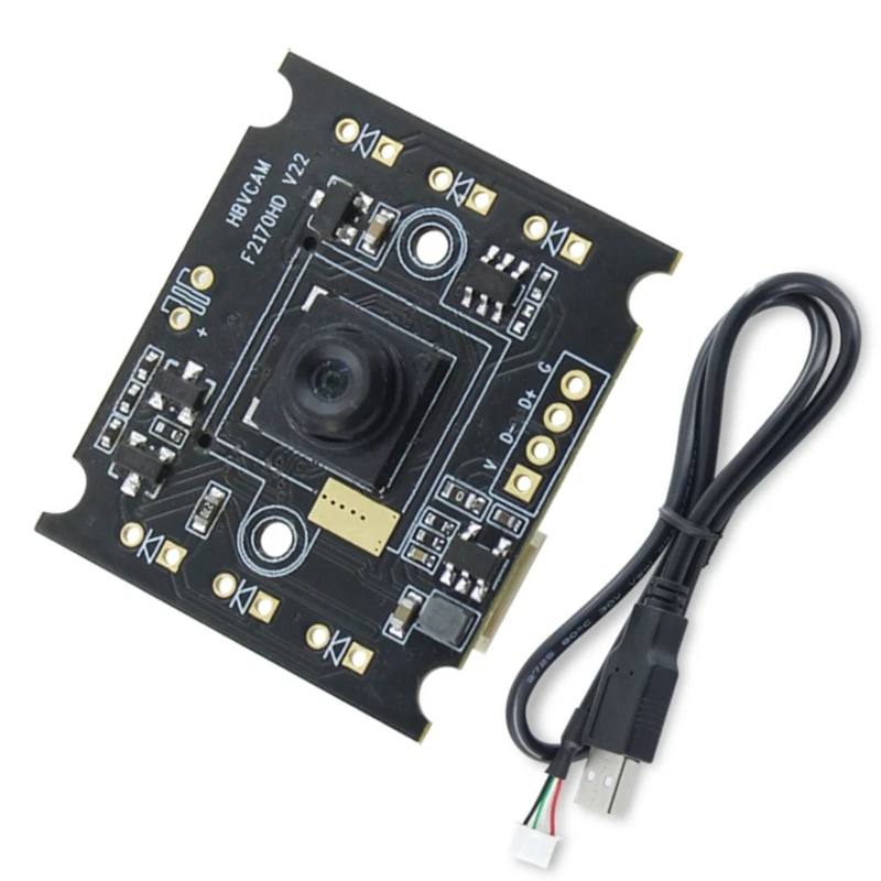 Camera Module 2MP Autofocus OV2720 30FPS USB Distortion Frees Output Camera Module 1920x1080 Industrial Webcam Board