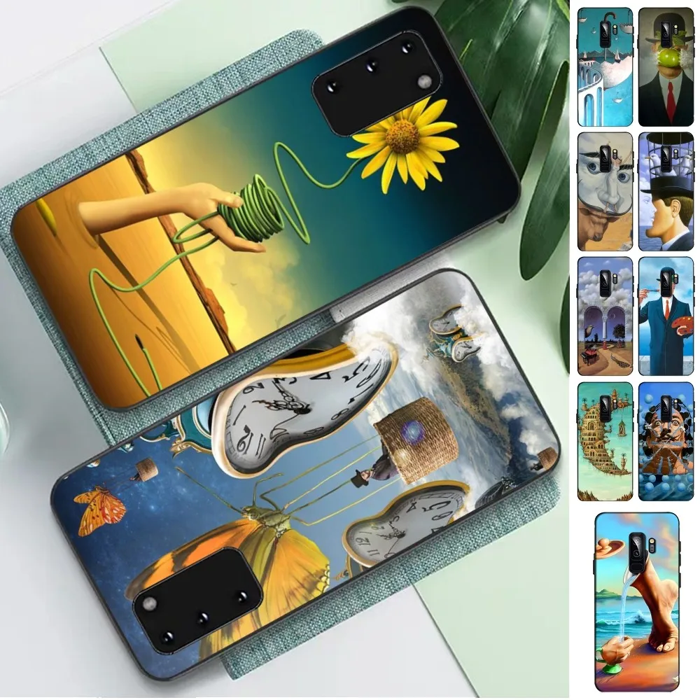 Чехол для телефона Salvador Dali Art для Samsung S 9 10 20 21 22 23 30 23plus Lite Ultra FE S10lite Fundas