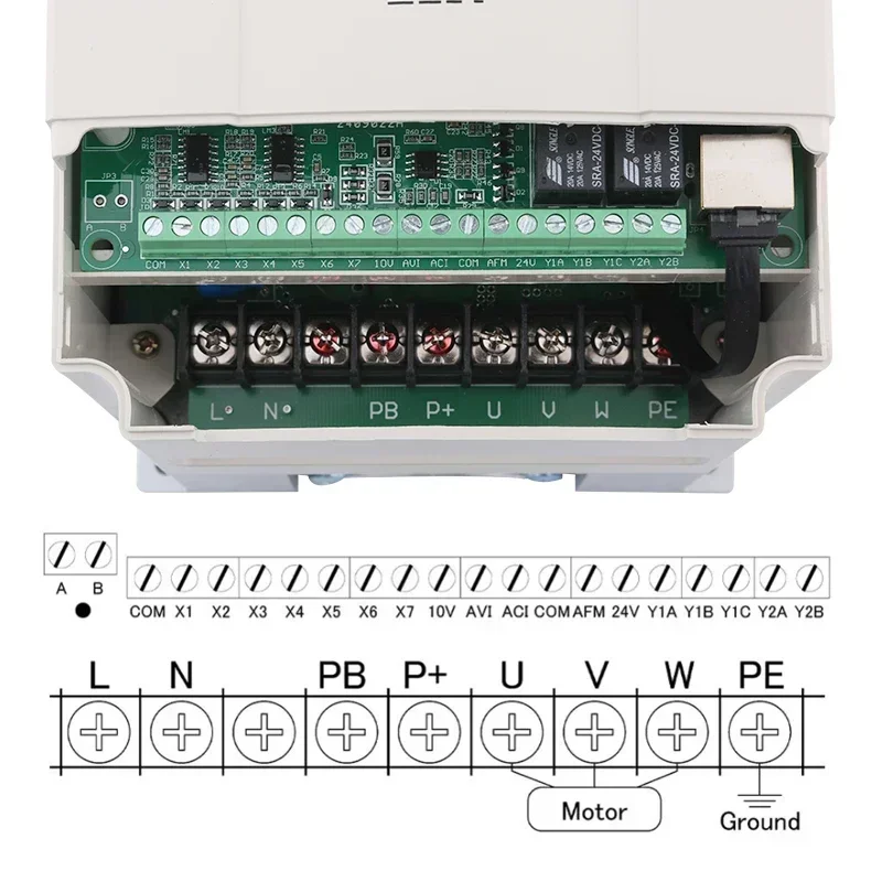 BEST Inverter 9.0kw 220V Variable Frequency Drive VFD Variable Frequency Speed Control Converter For Spindle Motor Speed Control
