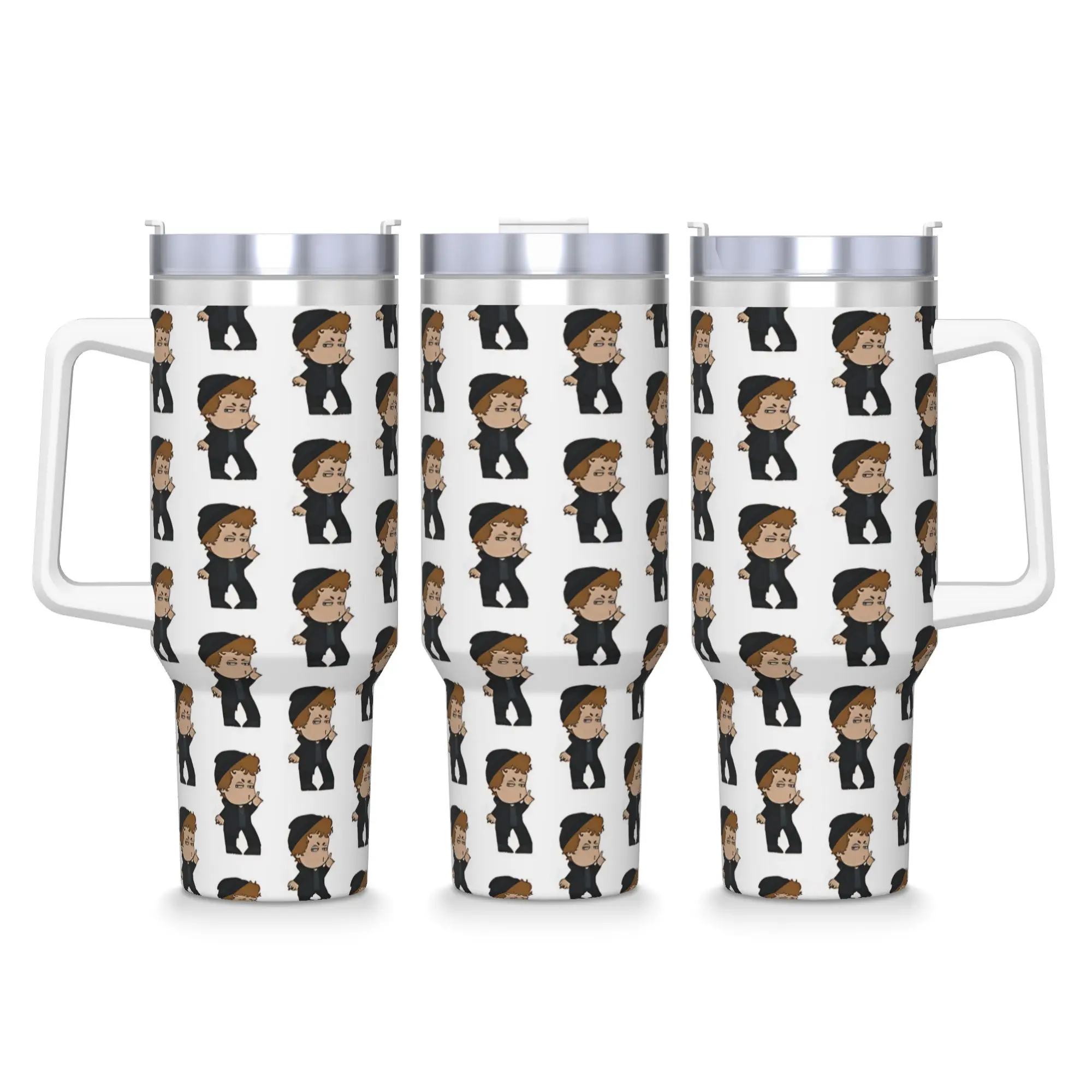 Vaso Térmico Rivality Ilya Rozanov, Botella de Agua Fría y Caliente, Tazas Térmicas Portátiles de Acero Inoxidable, Tazas Personalizadas para Acampar y Automóvil