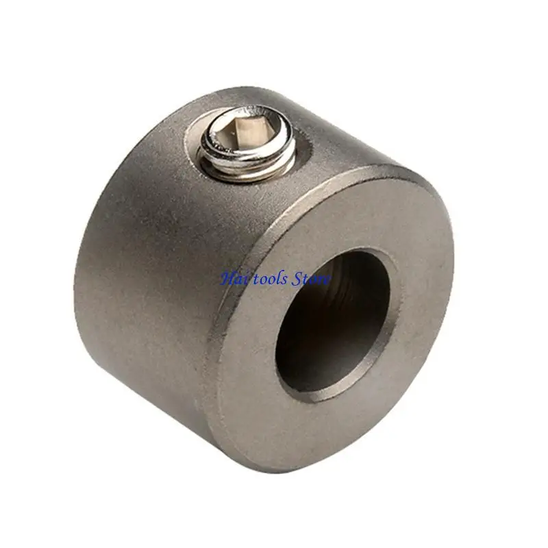 

X37E Stainless Steel Drill Limiter Depth Stop Collars 4-10mm Drilling Limit Ring Tool