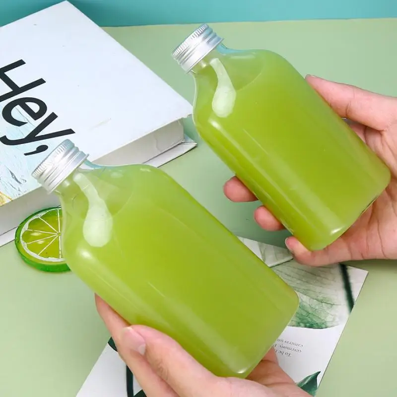 *1pcs For Food Party Plastic Milk Tea Drink Bottle new Take Out Coffee Milk Tea Bar Supplies Jars Drink Storage Containers