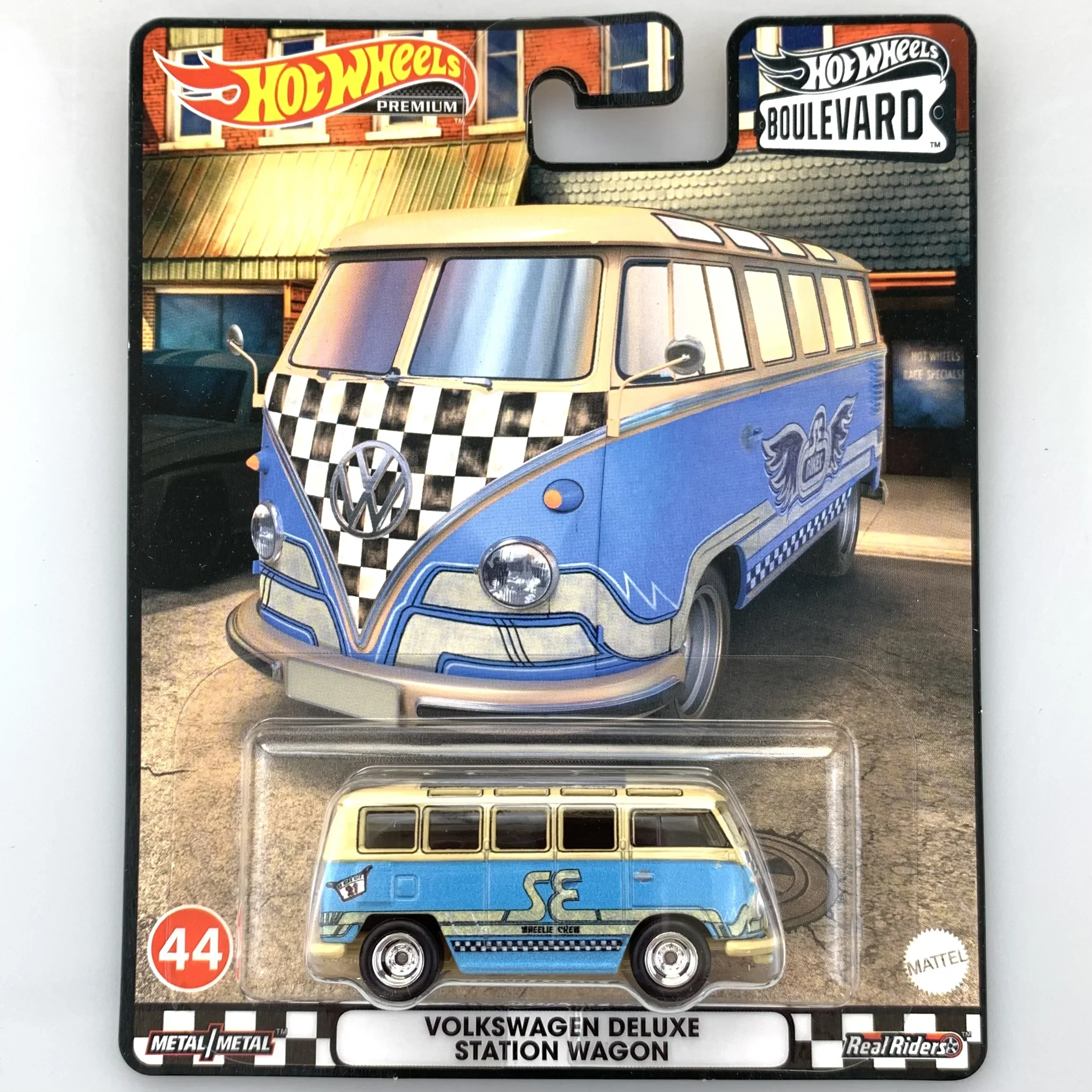 Hot Wheels-coche bulevar Premium para niños, Nissan, Bay 2000, SGX, fundido a presión, 1:64, Voiture, Volkswagen Bus, juguetes para niños