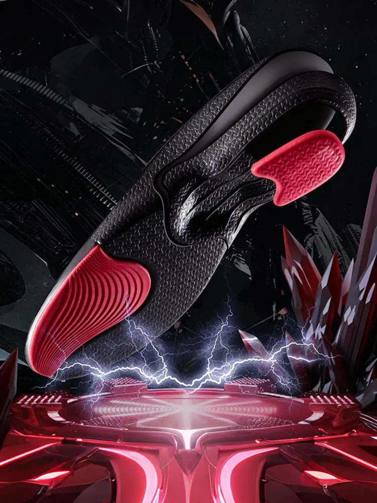 Sports Summer Soft Bottom Shock Absorbent High Elasticity Men Running Basketball Sweat Absorbing Comfortable Arch Correction
