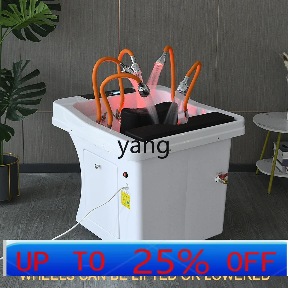 lmm shampoo bed splicing shampoo basin Six-head multi-functional shampoo bed special basin