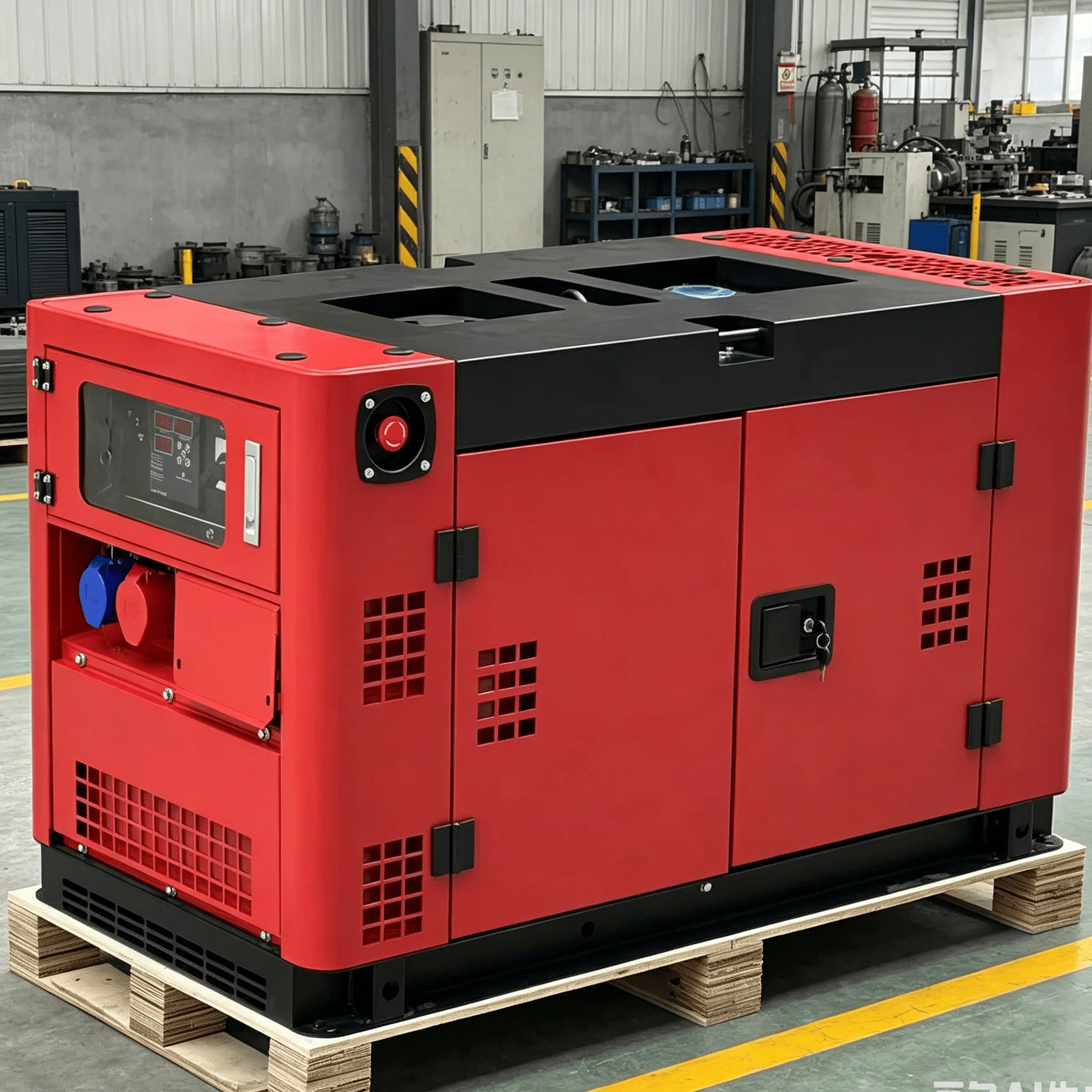 Commercial Backup Power Super Silent Diesel Generator 3 Phase 10kva 15kva 20kva 25kva 30kva