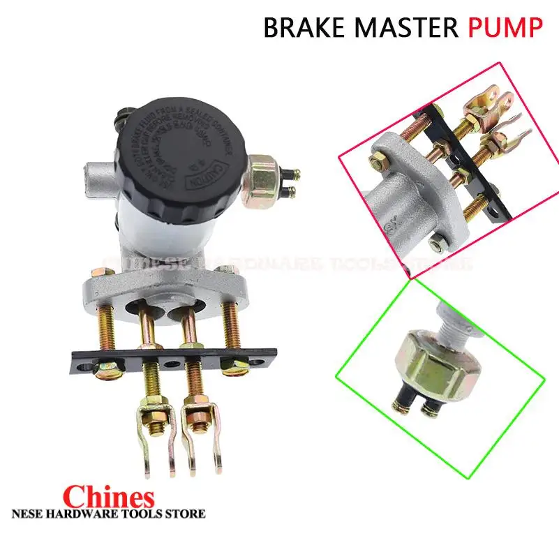 One  three brake master pumps are suitable accessories for small off-road vehicles/UTVs