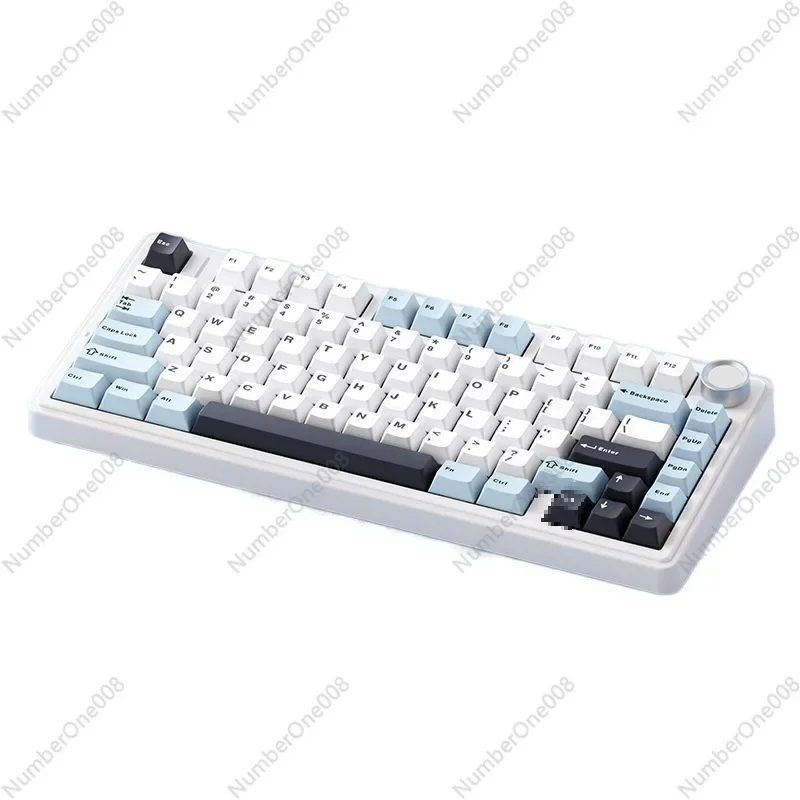 Mechanical Keyboard Structure Full-key Hot-swappable 2.4 Three-mode Keyboard Axis Game Office E-sports