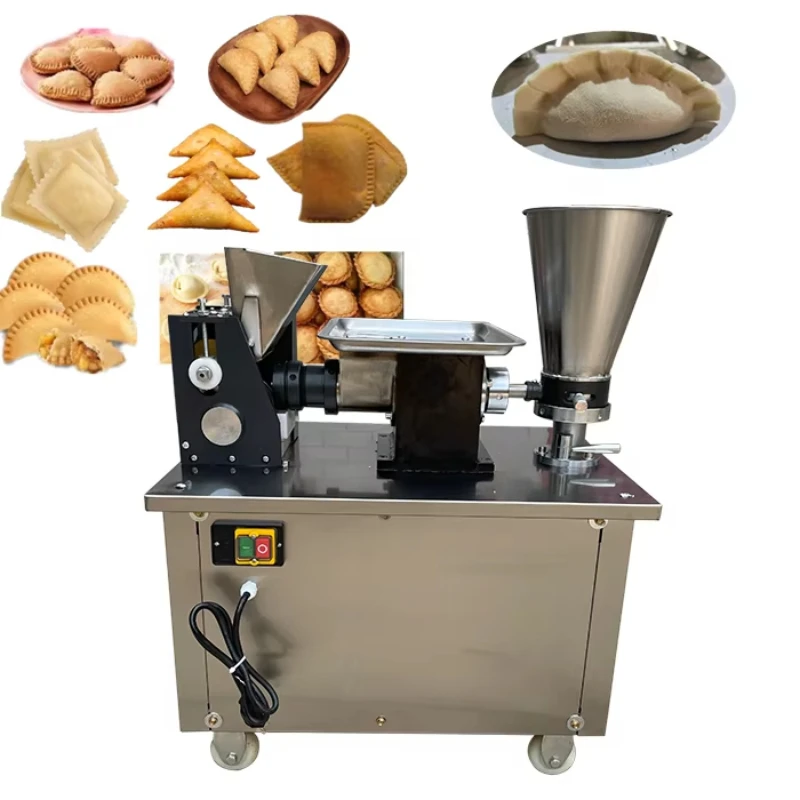 

Automatic meatloaf making machine Jamaican beef patty samosa folding dumpling machine pie empanadas machine