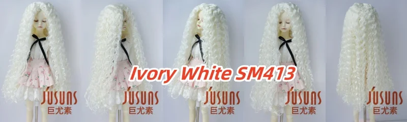 JD220 1/6 1/4 1/3 1/12 Blythes Extremely Long Curly Fashion Synthetic Mohair BJD Wig YOSD MSD SD Doll Accessories